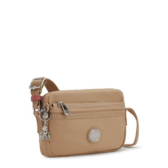 Sacs Crossbody Kipling Abanu Slim Beige | FR 2182MQ